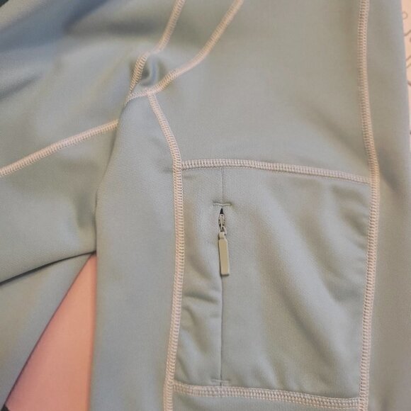 Brooks Equilibrium Tech Womens Half Zip Sweatshirt Pullover Blue- M - Picture 9 of 9